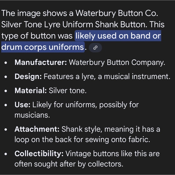 AUTHENTIC VINTAGE MARCHING BAND / DRUM UNIFORM SHIRT SIZE L, BLACK - Picture 13 of 14